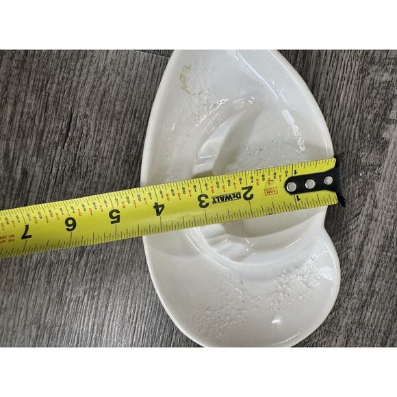 Royal Haeger Ashtray (Lot 2) Teardrop Gold Tweed 179 & 165 Atomic Retro MCM - Picture 4 of 16